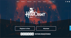 Desktop Screenshot of headcount.org